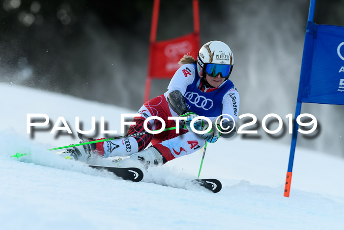 FIS Riesenslalom, ATA; Bay. Meisterschaft, Damen + Herren, 24.01.2020