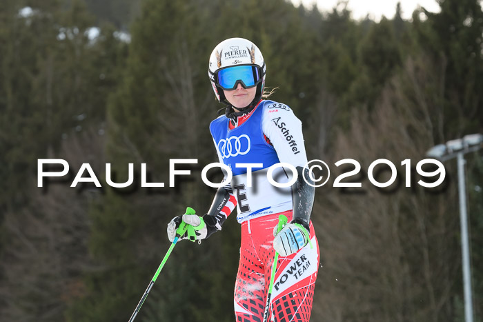 FIS Riesenslalom, ATA; Bay. Meisterschaft, Damen + Herren, 24.01.2020