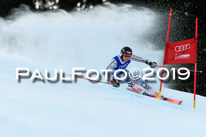 FIS Riesenslalom, ATA; Bay. Meisterschaft, Damen + Herren, 24.01.2020