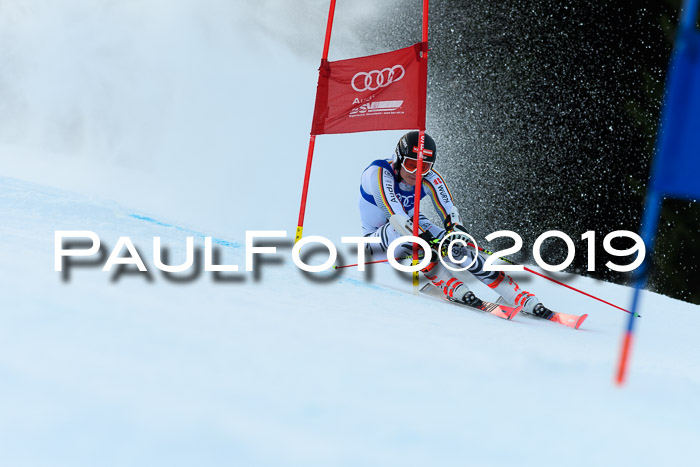 FIS Riesenslalom, ATA; Bay. Meisterschaft, Damen + Herren, 24.01.2020