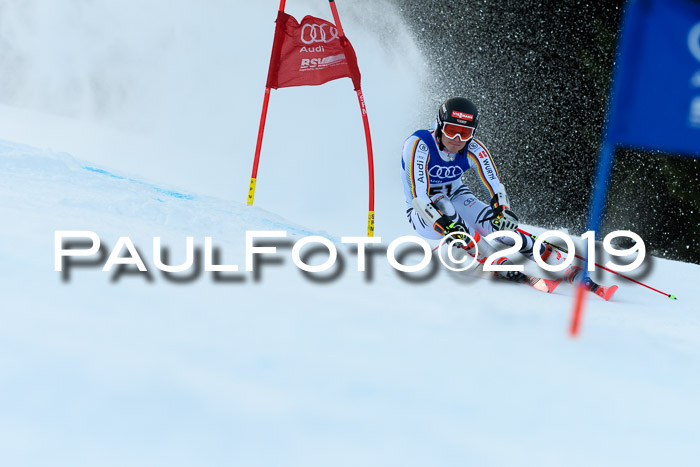 FIS Riesenslalom, ATA; Bay. Meisterschaft, Damen + Herren, 24.01.2020