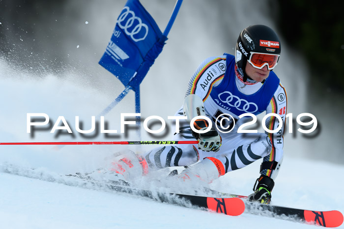 FIS Riesenslalom, ATA; Bay. Meisterschaft, Damen + Herren, 24.01.2020