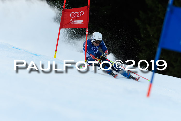 FIS Riesenslalom, ATA; Bay. Meisterschaft, Damen + Herren, 24.01.2020