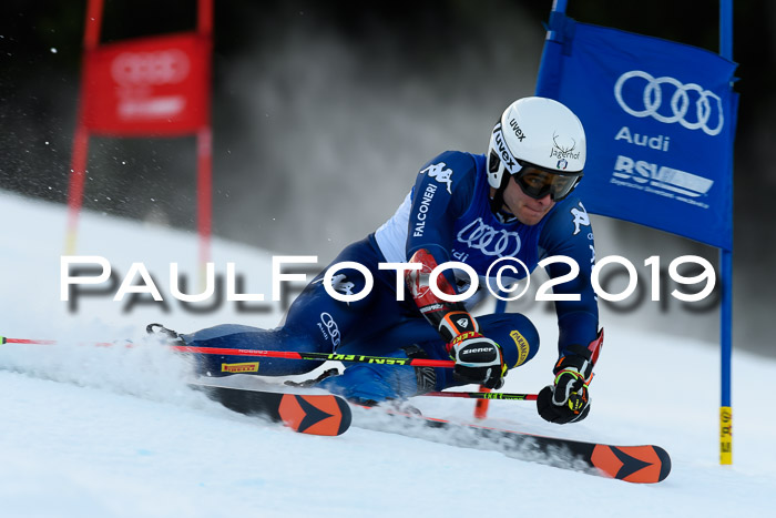 FIS Riesenslalom, ATA; Bay. Meisterschaft, Damen + Herren, 24.01.2020