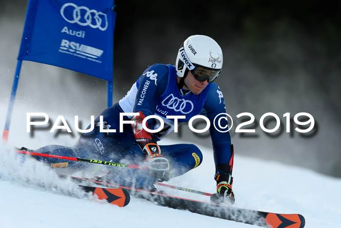 FIS Riesenslalom, ATA; Bay. Meisterschaft, Damen + Herren, 24.01.2020