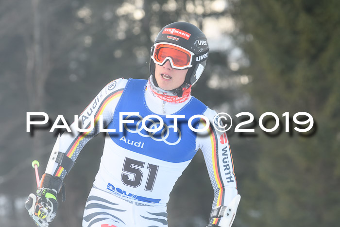 FIS Riesenslalom, ATA; Bay. Meisterschaft, Damen + Herren, 24.01.2020