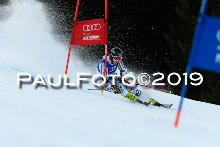 FIS Riesenslalom, ATA; Bay. Meisterschaft, Damen + Herren, 24.01.2020