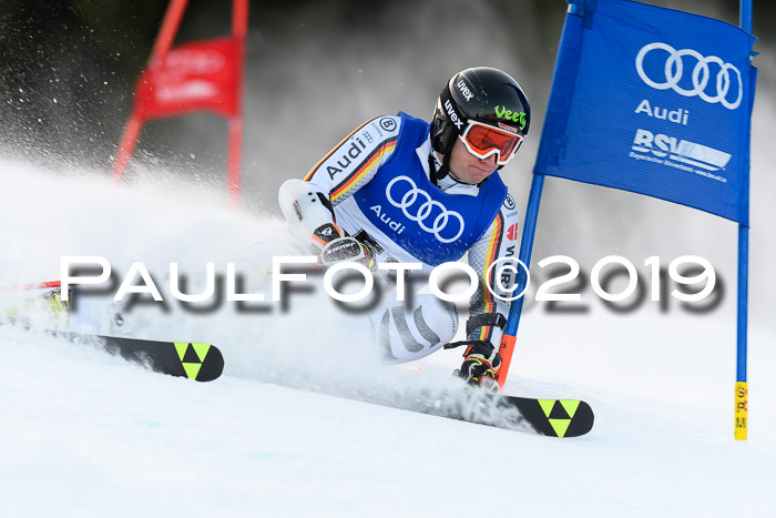 FIS Riesenslalom, ATA; Bay. Meisterschaft, Damen + Herren, 24.01.2020