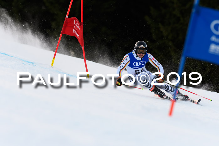 FIS Riesenslalom, ATA; Bay. Meisterschaft, Damen + Herren, 24.01.2020