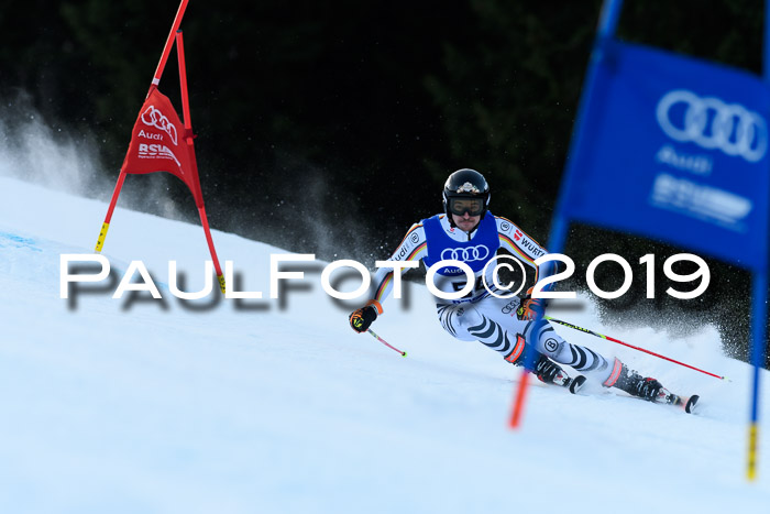 FIS Riesenslalom, ATA; Bay. Meisterschaft, Damen + Herren, 24.01.2020