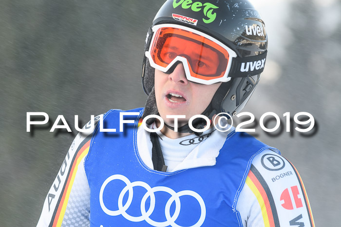 FIS Riesenslalom, ATA; Bay. Meisterschaft, Damen + Herren, 24.01.2020