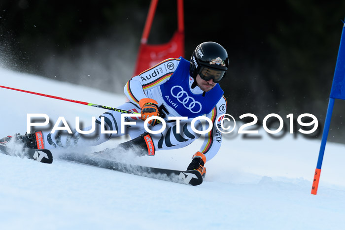 FIS Riesenslalom, ATA; Bay. Meisterschaft, Damen + Herren, 24.01.2020