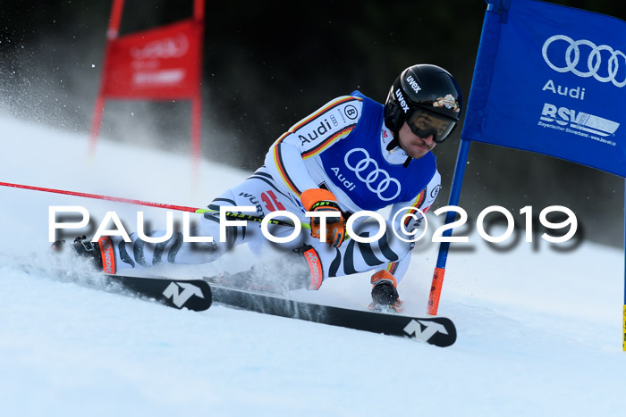 FIS Riesenslalom, ATA; Bay. Meisterschaft, Damen + Herren, 24.01.2020