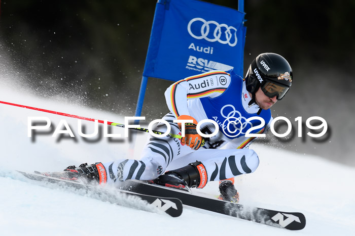 FIS Riesenslalom, ATA; Bay. Meisterschaft, Damen + Herren, 24.01.2020