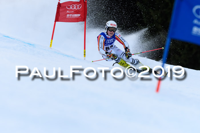 FIS Riesenslalom, ATA; Bay. Meisterschaft, Damen + Herren, 24.01.2020