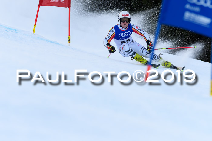 FIS Riesenslalom, ATA; Bay. Meisterschaft, Damen + Herren, 24.01.2020