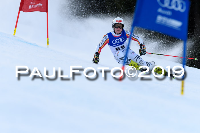 FIS Riesenslalom, ATA; Bay. Meisterschaft, Damen + Herren, 24.01.2020