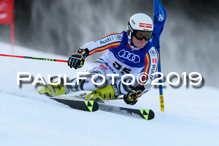 FIS Riesenslalom, ATA; Bay. Meisterschaft, Damen + Herren, 24.01.2020