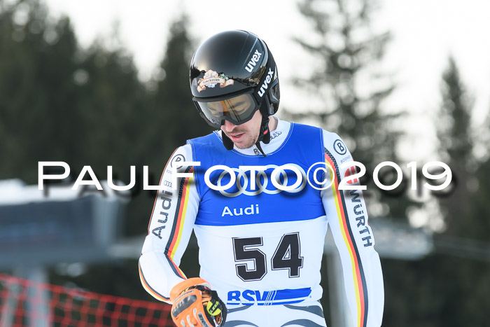 FIS Riesenslalom, ATA; Bay. Meisterschaft, Damen + Herren, 24.01.2020