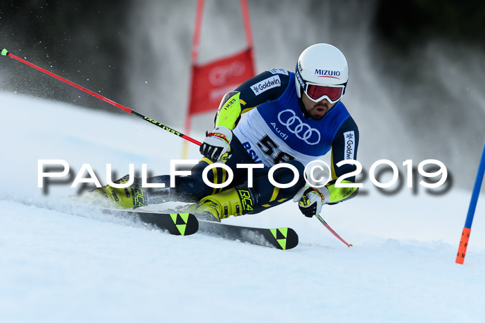 FIS Riesenslalom, ATA; Bay. Meisterschaft, Damen + Herren, 24.01.2020