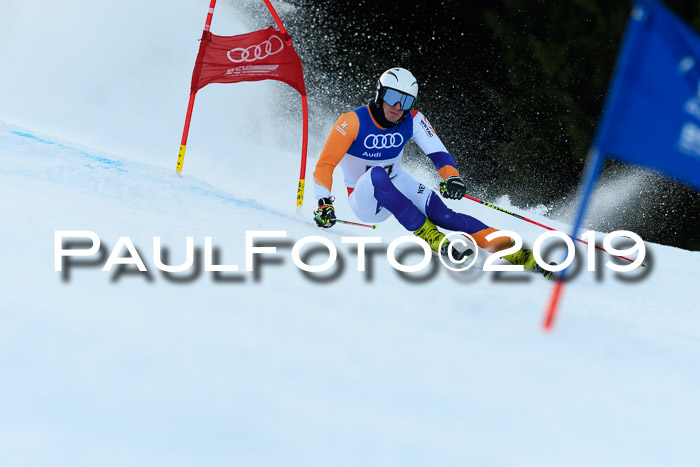 FIS Riesenslalom, ATA; Bay. Meisterschaft, Damen + Herren, 24.01.2020