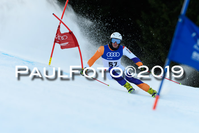 FIS Riesenslalom, ATA; Bay. Meisterschaft, Damen + Herren, 24.01.2020