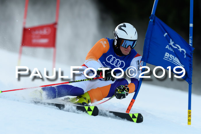 FIS Riesenslalom, ATA; Bay. Meisterschaft, Damen + Herren, 24.01.2020