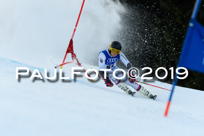 FIS Riesenslalom, ATA; Bay. Meisterschaft, Damen + Herren, 24.01.2020