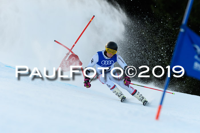 FIS Riesenslalom, ATA; Bay. Meisterschaft, Damen + Herren, 24.01.2020