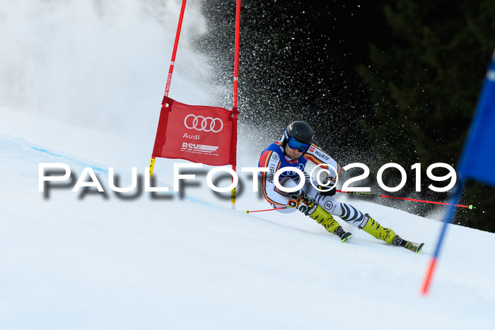 FIS Riesenslalom, ATA; Bay. Meisterschaft, Damen + Herren, 24.01.2020