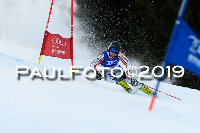 FIS Riesenslalom, ATA; Bay. Meisterschaft, Damen + Herren, 24.01.2020