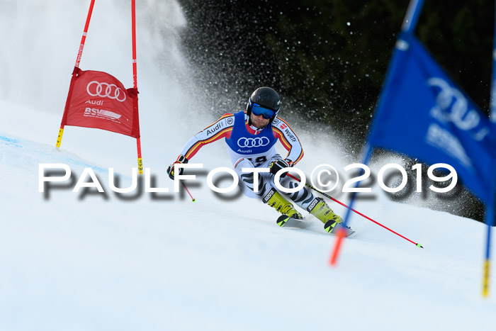 FIS Riesenslalom, ATA; Bay. Meisterschaft, Damen + Herren, 24.01.2020