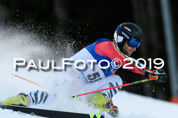 FIS Riesenslalom, ATA; Bay. Meisterschaft, Damen + Herren, 24.01.2020