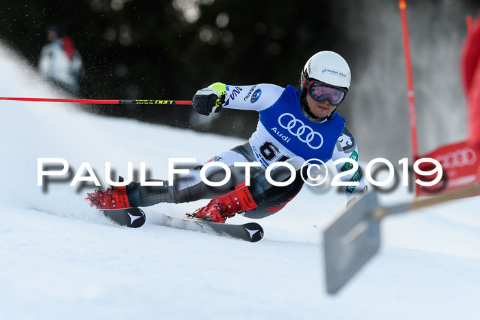 FIS Riesenslalom, ATA; Bay. Meisterschaft, Damen + Herren, 24.01.2020