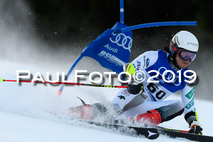 FIS Riesenslalom, ATA; Bay. Meisterschaft, Damen + Herren, 24.01.2020