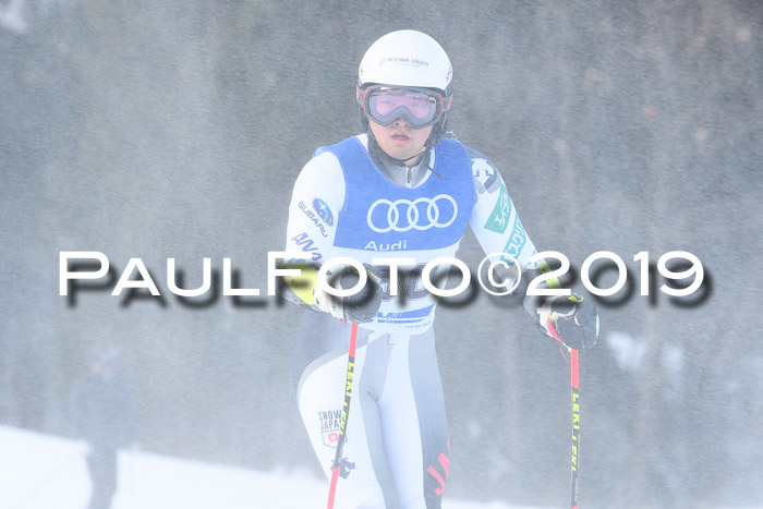 FIS Riesenslalom, ATA; Bay. Meisterschaft, Damen + Herren, 24.01.2020