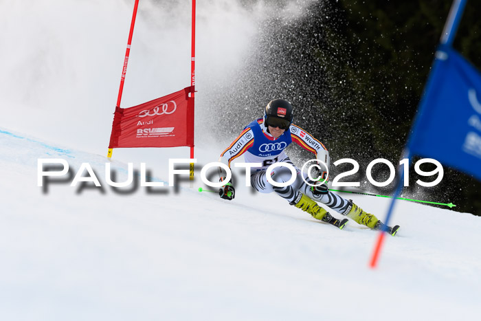 FIS Riesenslalom, ATA; Bay. Meisterschaft, Damen + Herren, 24.01.2020