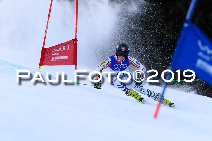 FIS Riesenslalom, ATA; Bay. Meisterschaft, Damen + Herren, 24.01.2020