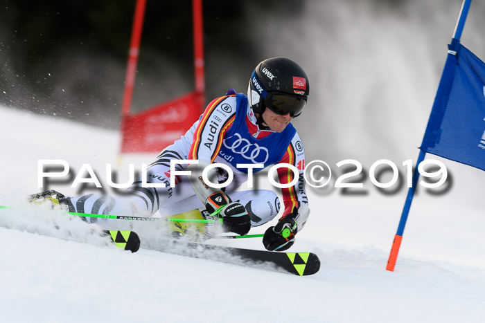 FIS Riesenslalom, ATA; Bay. Meisterschaft, Damen + Herren, 24.01.2020