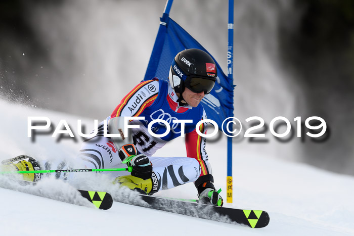 FIS Riesenslalom, ATA; Bay. Meisterschaft, Damen + Herren, 24.01.2020