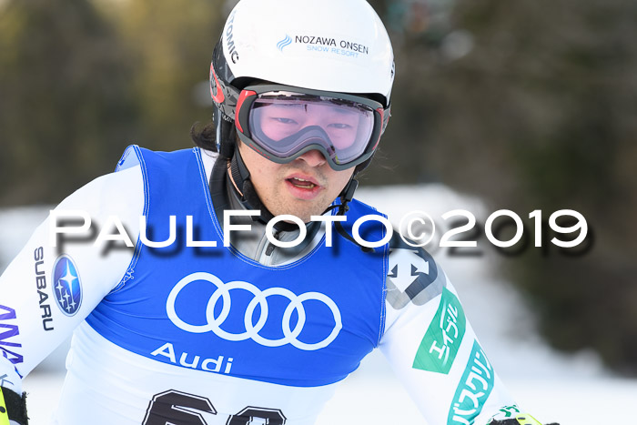 FIS Riesenslalom, ATA; Bay. Meisterschaft, Damen + Herren, 24.01.2020