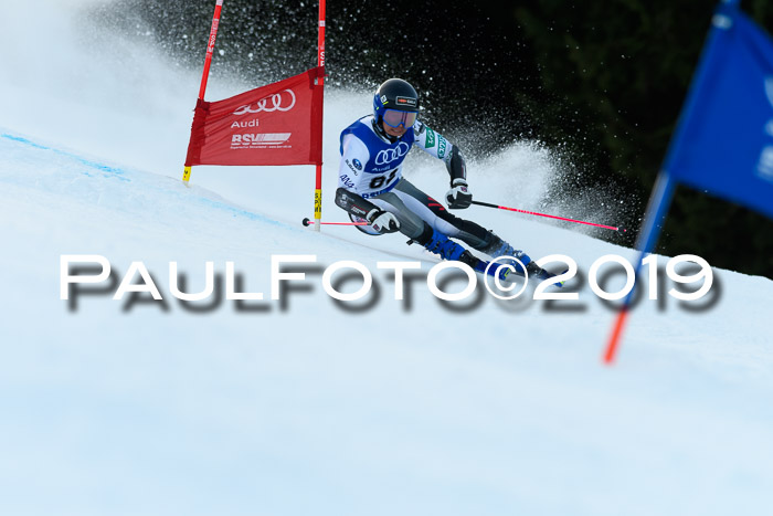 FIS Riesenslalom, ATA; Bay. Meisterschaft, Damen + Herren, 24.01.2020