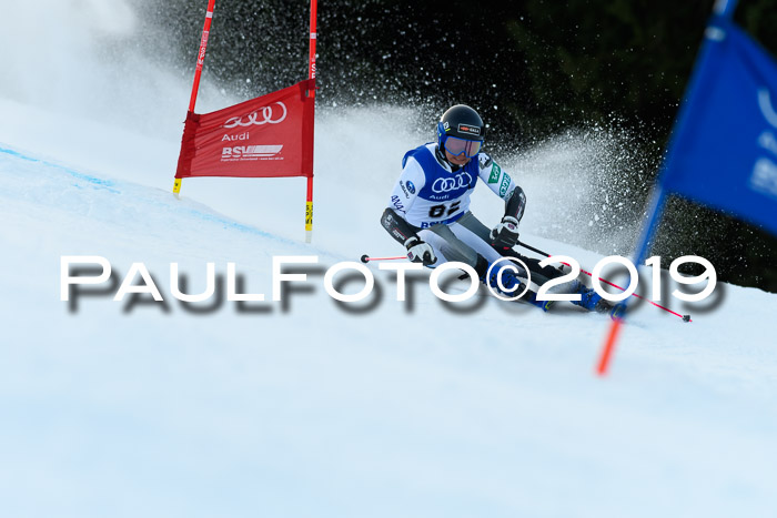 FIS Riesenslalom, ATA; Bay. Meisterschaft, Damen + Herren, 24.01.2020