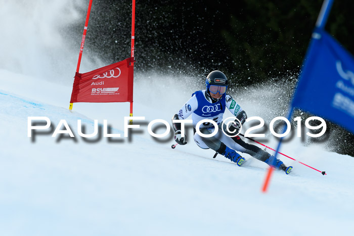 FIS Riesenslalom, ATA; Bay. Meisterschaft, Damen + Herren, 24.01.2020