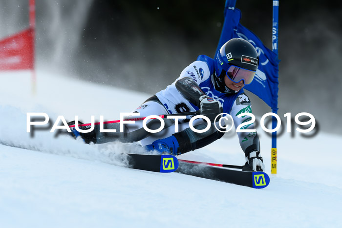 FIS Riesenslalom, ATA; Bay. Meisterschaft, Damen + Herren, 24.01.2020