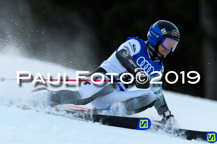 FIS Riesenslalom, ATA; Bay. Meisterschaft, Damen + Herren, 24.01.2020