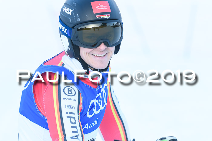 FIS Riesenslalom, ATA; Bay. Meisterschaft, Damen + Herren, 24.01.2020