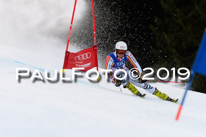 FIS Riesenslalom, ATA; Bay. Meisterschaft, Damen + Herren, 24.01.2020