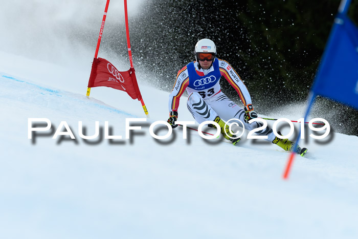 FIS Riesenslalom, ATA; Bay. Meisterschaft, Damen + Herren, 24.01.2020