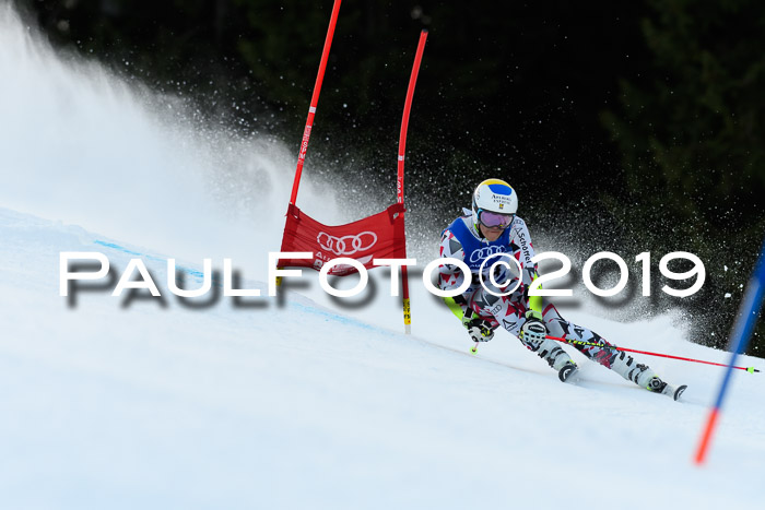 FIS Riesenslalom, ATA; Bay. Meisterschaft, Damen + Herren, 24.01.2020